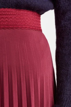 Plisseerock Mit Elastischem Bund