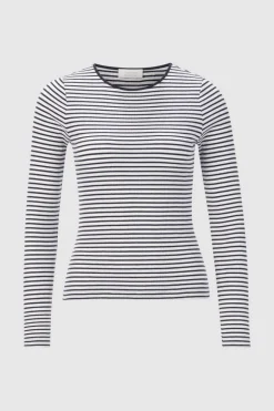 Rib-Longsleeve Aus Bio-Baumwolle