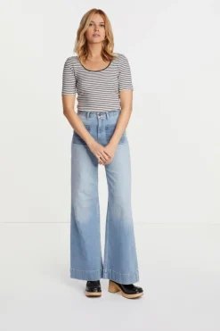 Rib-Shirt Aus Baumwolle