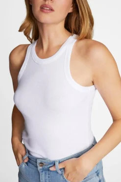 Rib-Top In Bodycon-Fit