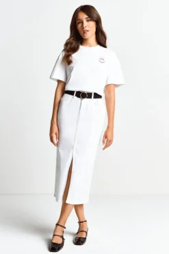 Statement-Shirt Mit Crew-Neck