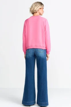 Statement-Sweater Mit Raglanärmeln