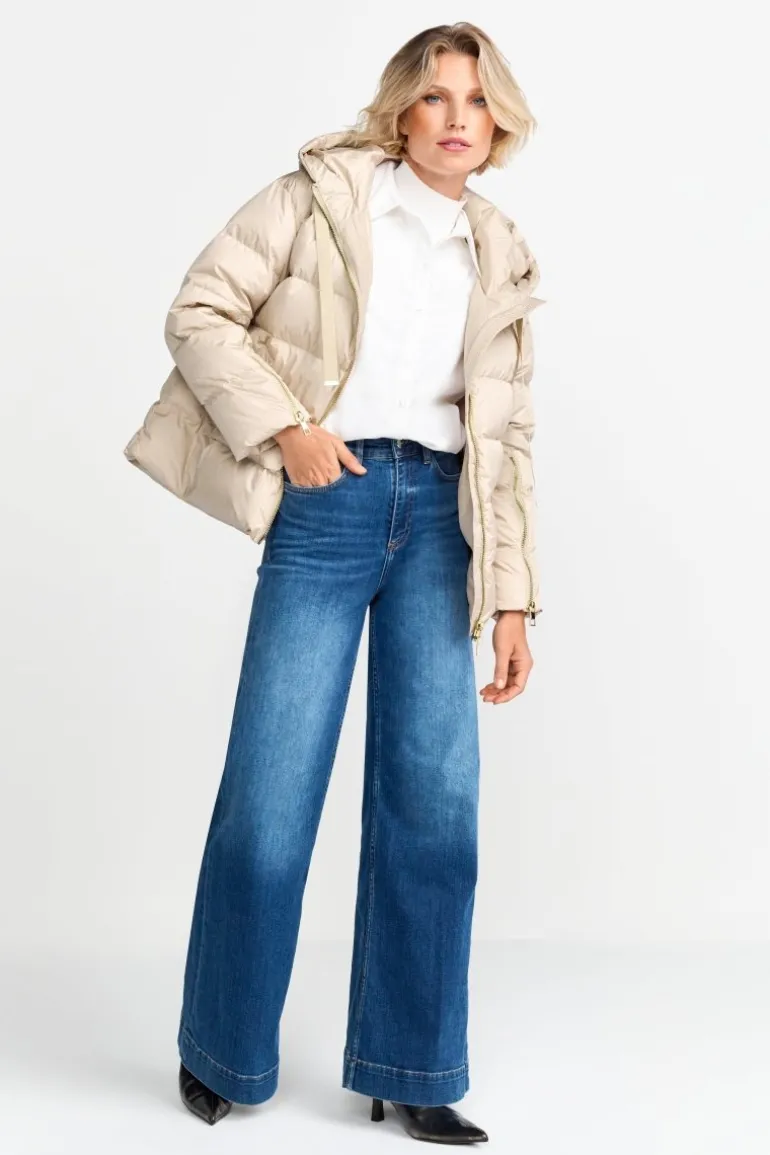 Steppjacke Mit Kapuze