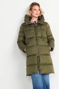 Steppmantel Mit Kapuze