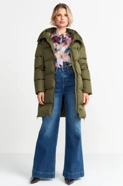 Steppmantel Mit Kapuze