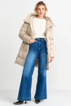 Steppmantel Mit Kapuze