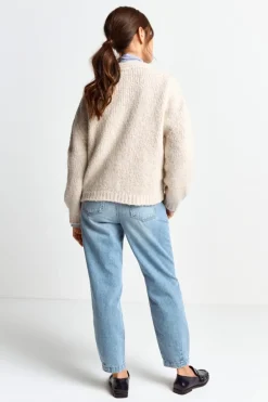 Strickcardigan Mit Knopfleiste