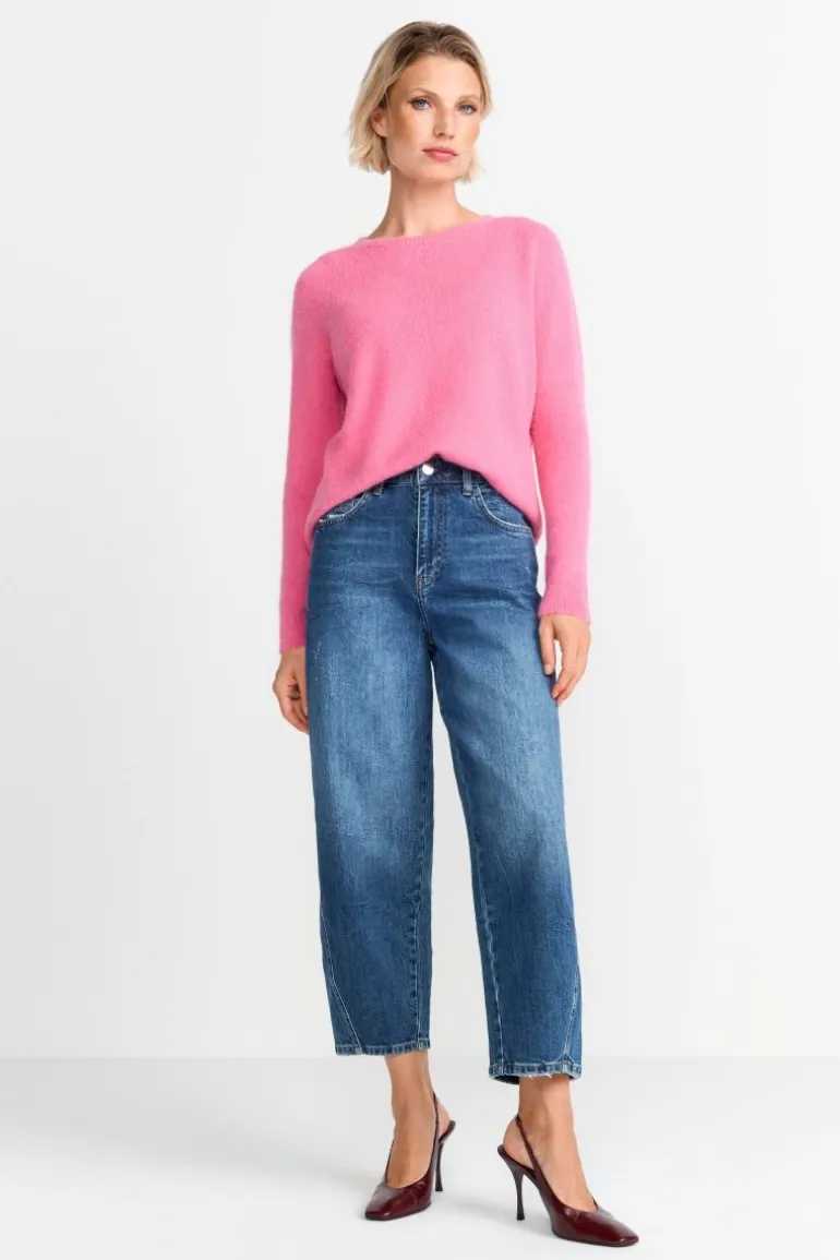 Strickpullover Aus Weicher Wollmischung