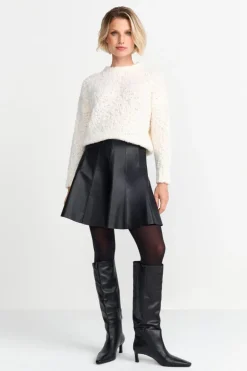 Strickpullover Mit Crew-Neck