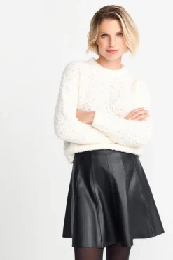 Strickpullover Mit Crew-Neck