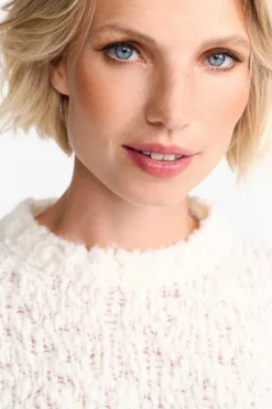 Strickpullover Mit Crew-Neck