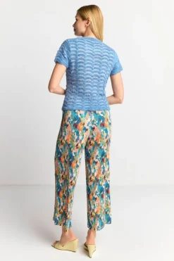 Strick-Shirt Mit Paillettendetails