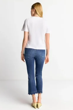 T-Shirt Aus Softer Baumwolle