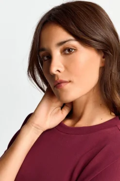 T-Shirt Aus Supersoftem Jersey