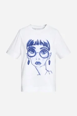 T-Shirt Mit Fashion-Print