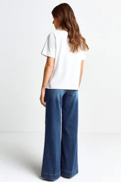 T-Shirt Mit Fashion-Print