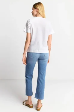 T-Shirt Mit Illustrations-Print