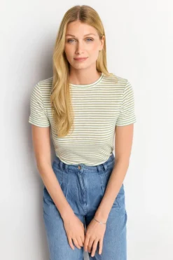 T-Shirt Mit Metallfäden