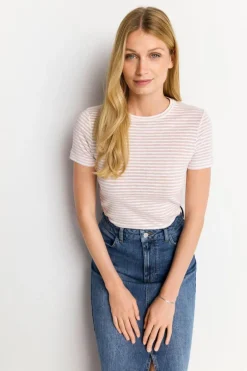 T-Shirt Mit Metallfäden